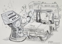 Crime, health care, education